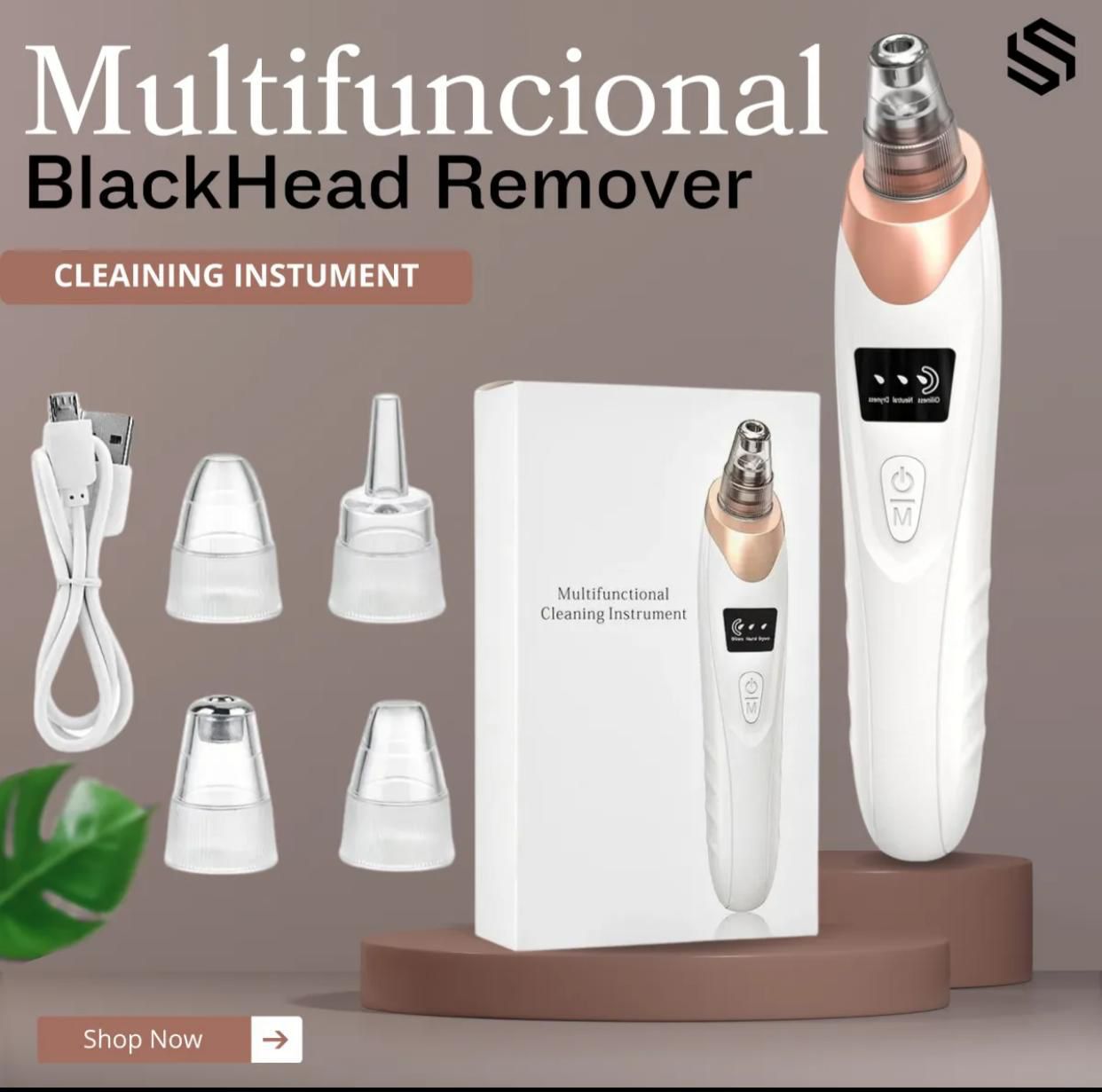Derma Suction Black Head Remover